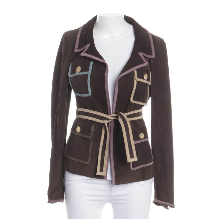 Image 1 of LeatherJacket 34 Multicolored in color Multicolored | Vite EnVogue