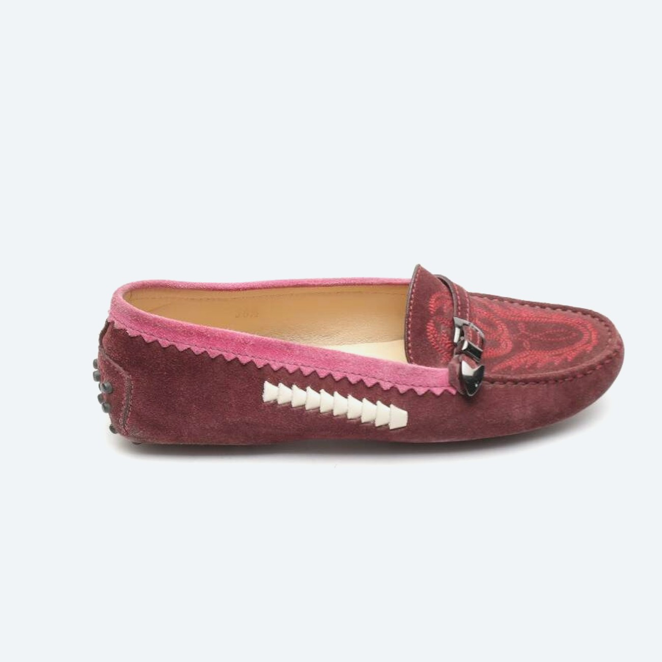 Image 1 of Gommino Loafers EUR 36.5 Bordeaux in color Red | Vite EnVogue