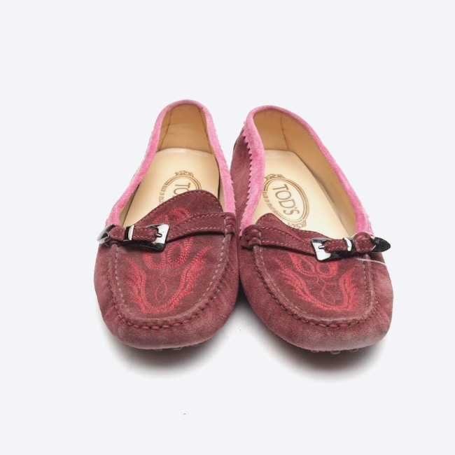 Image 2 of Gommino Loafers EUR 36.5 Bordeaux in color Red | Vite EnVogue