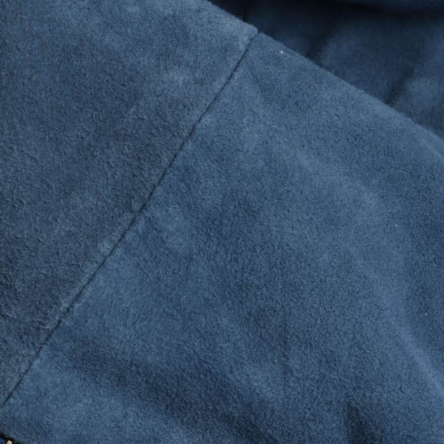 Image 4 of Leather Coat 38 Blue in color Blue | Vite EnVogue