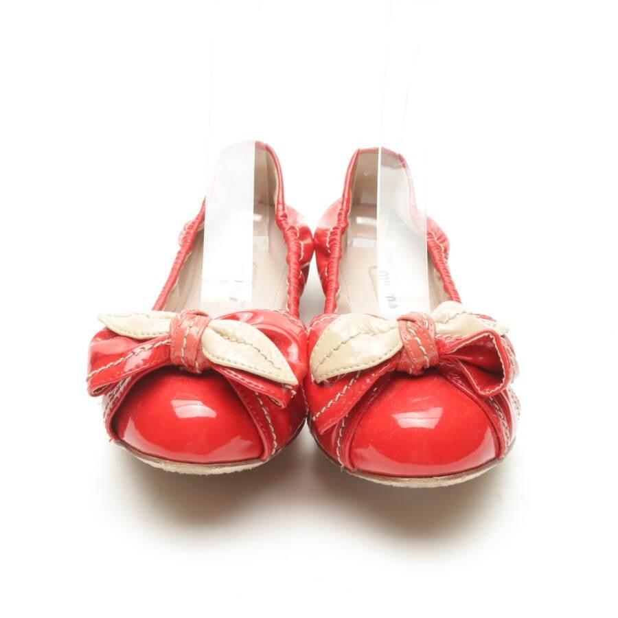 Image 2 of Ballet Flats EUR38 Red in color Red | Vite EnVogue