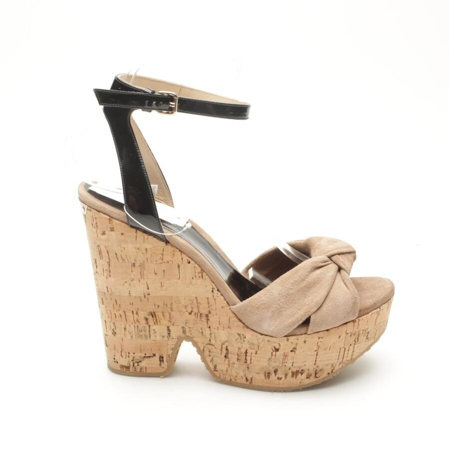 Image 1 of Platform Sandals EUR 39.5 Brown in color Brown | Vite EnVogue