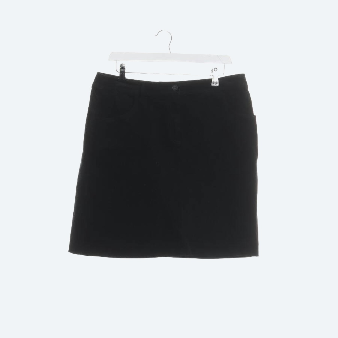 Image 1 of Corduroy Skirt 40 Black in color Black | Vite EnVogue