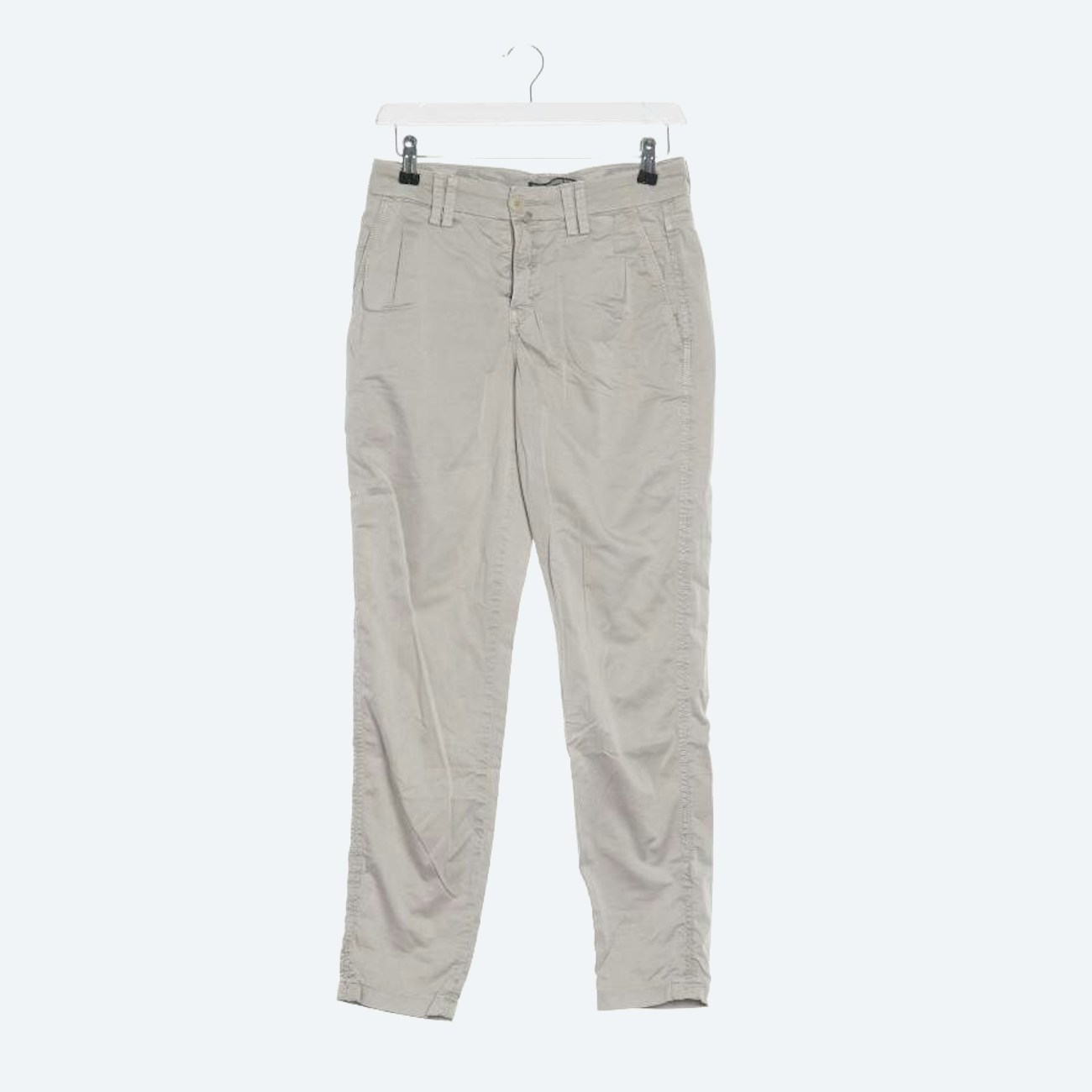Image 1 of Trousers W25 Beige in color White | Vite EnVogue