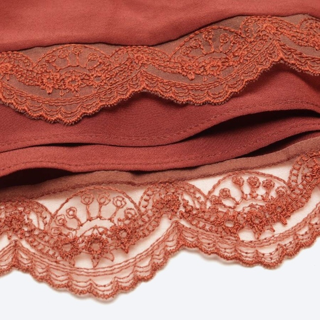 Image 4 of Silk Dress 32 Brown in color Brown | Vite EnVogue