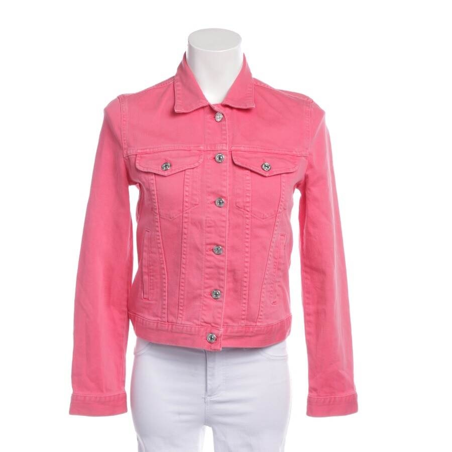 Image 1 of Jeans Jacket XS Pink in color Pink | Vite EnVogue