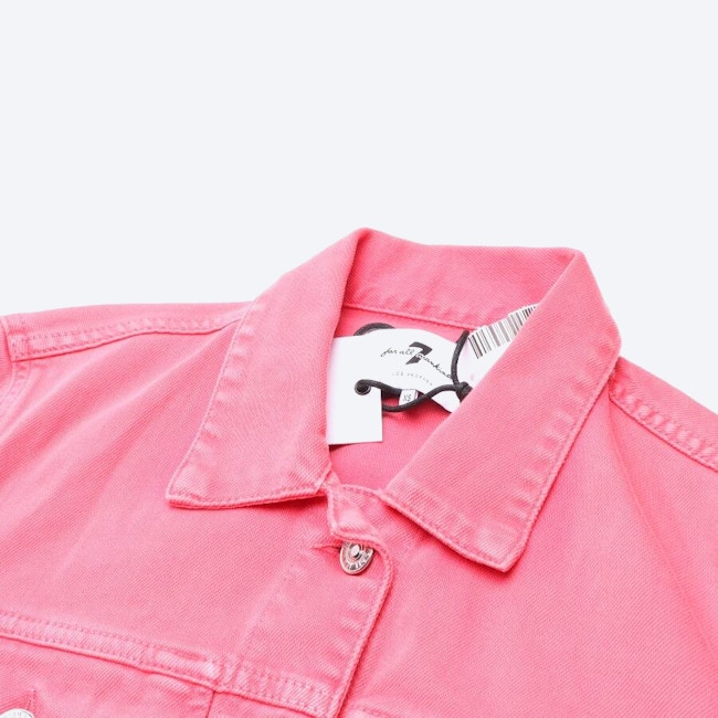 Image 3 of Jeans Jacket XS Pink in color Pink | Vite EnVogue