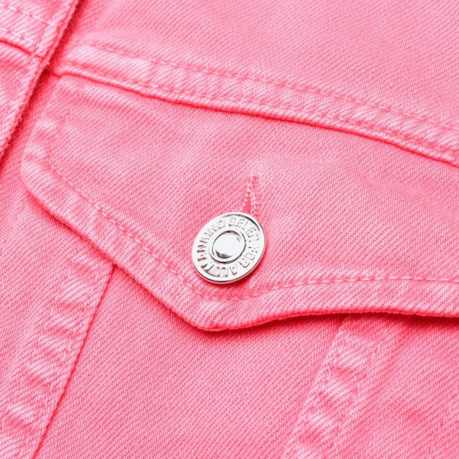 Image 4 of Jeans Jacket XS Pink in color Pink | Vite EnVogue