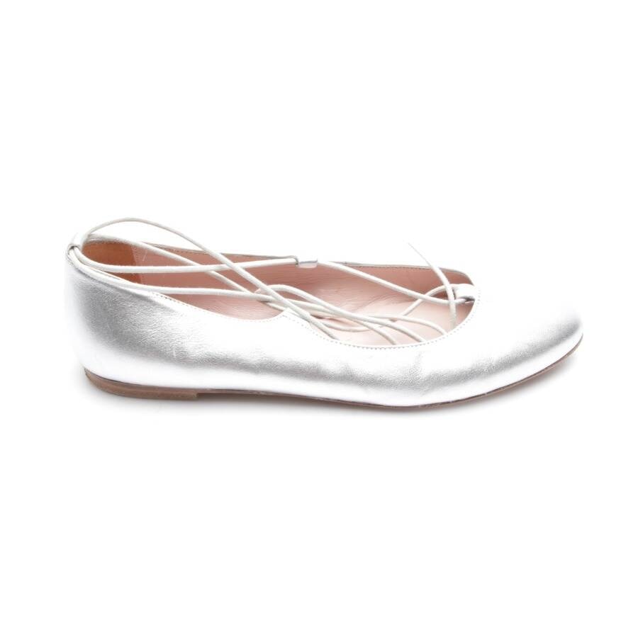 Image 1 of Ballet Flats EUR 36.5 Silver in color Metallic | Vite EnVogue
