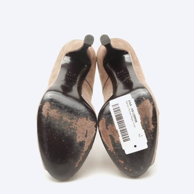 Image 4 of Peep Toes EUR 37.5 Brown in color Brown | Vite EnVogue