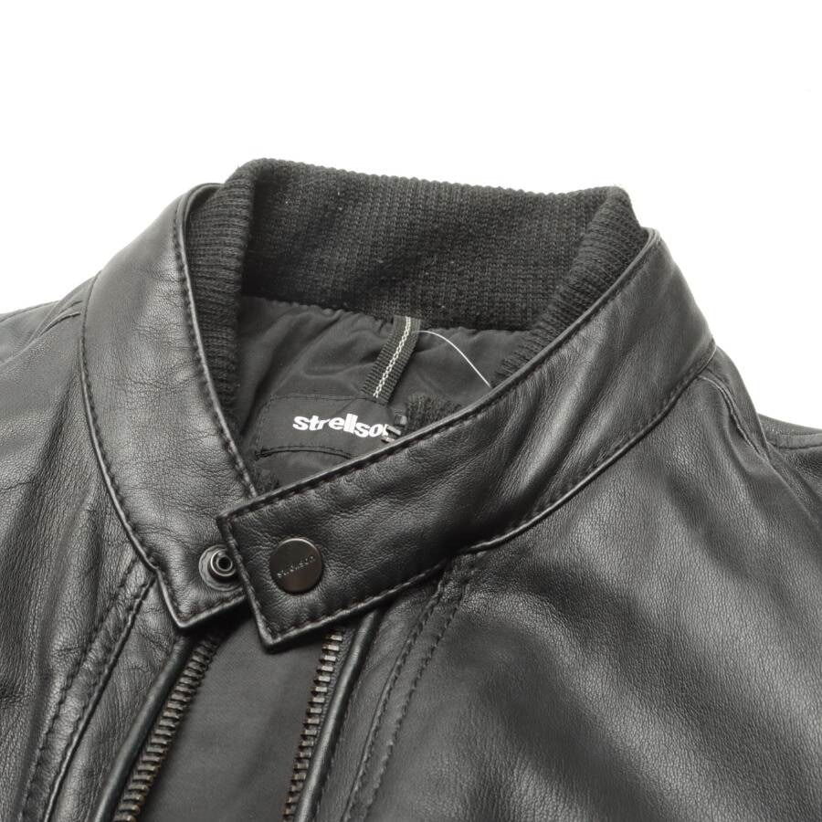 Image 3 of Leather Jacket 48 Black in color Black | Vite EnVogue
