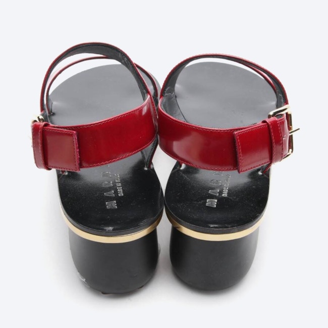 Image 3 of Sandals EUR 37 Red in color Red | Vite EnVogue