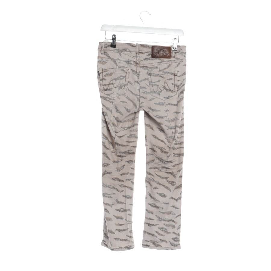 Image 2 of Trousers 34 Beige in color White | Vite EnVogue