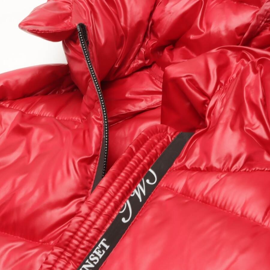Image 3 of Quilted Coat 38 Red in color Red | Vite EnVogue