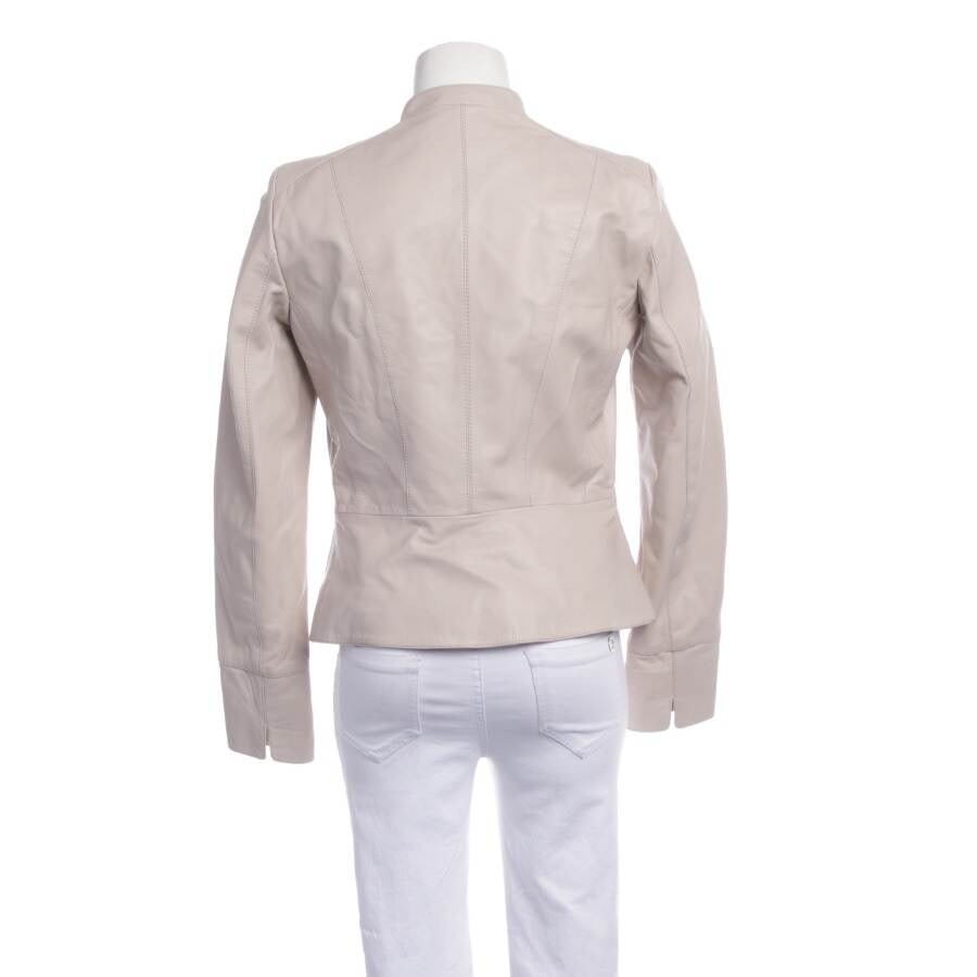 Image 2 of LeatherJacket 36 Beige in color White | Vite EnVogue