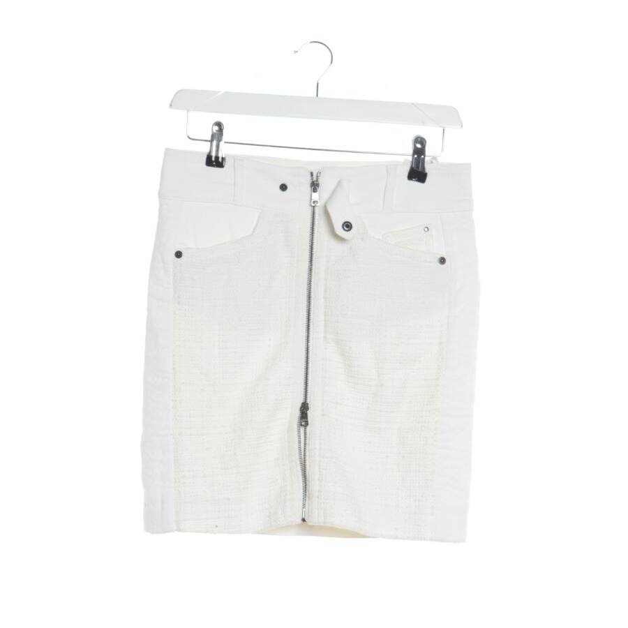 Image 1 of Mini Skirt 34 Cream in color White | Vite EnVogue