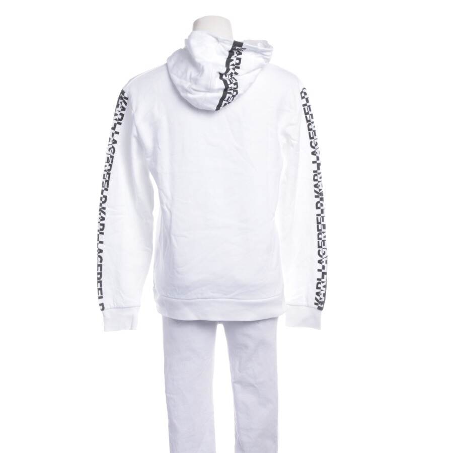 Image 2 of Hooded Sweatshirt L White in color White | Vite EnVogue