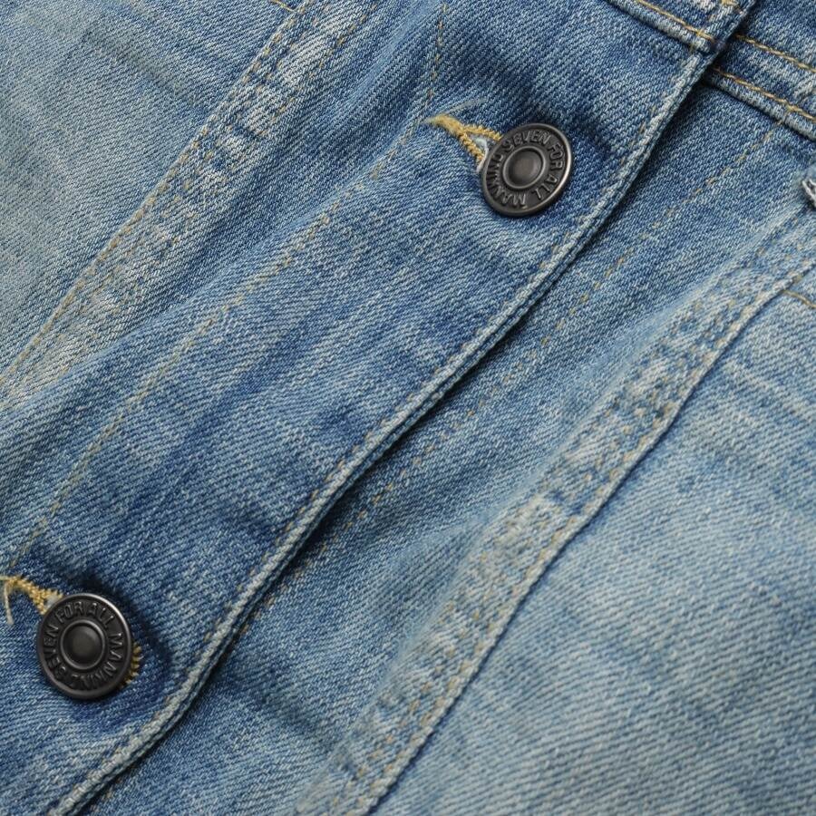 Image 4 of Jeans Jacket L Light Blue in color Blue | Vite EnVogue
