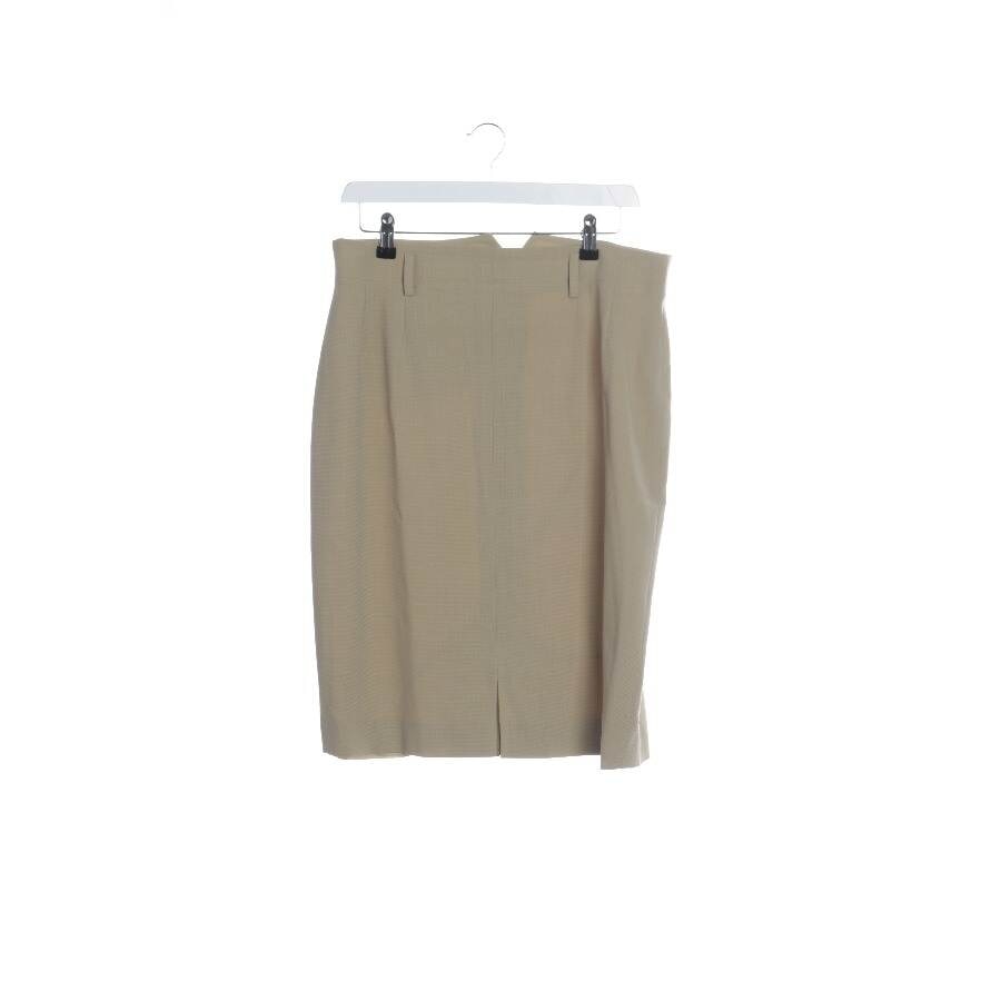 Image 3 of Wool Skirt Suit 42 Beige in color White | Vite EnVogue