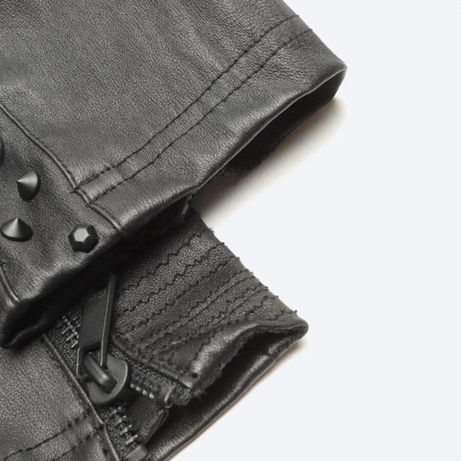 Image 3 of Leather Pants 42 Black in color Black | Vite EnVogue