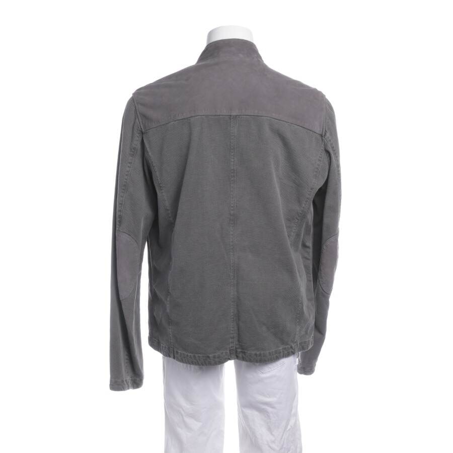 Image 2 of Leather Jacket L Light Gray in color Gray | Vite EnVogue