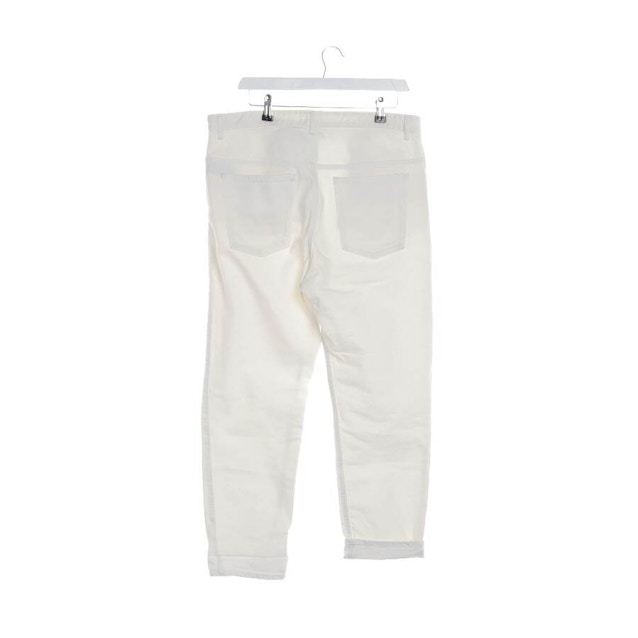 Jeans Straight Fit 40 Weiß | Vite EnVogue