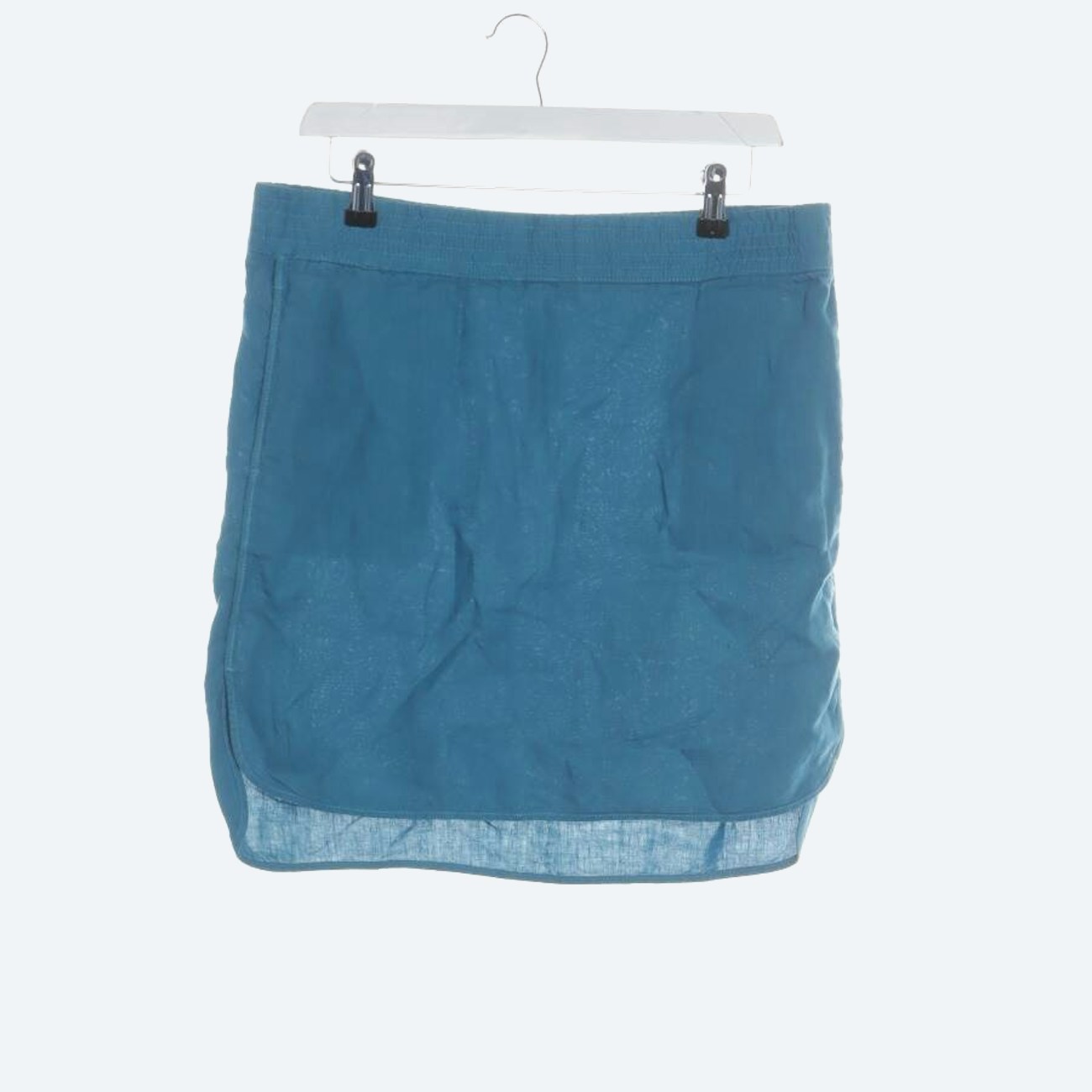 Image 1 of Linen Skirt S Turquoise in color Blue | Vite EnVogue
