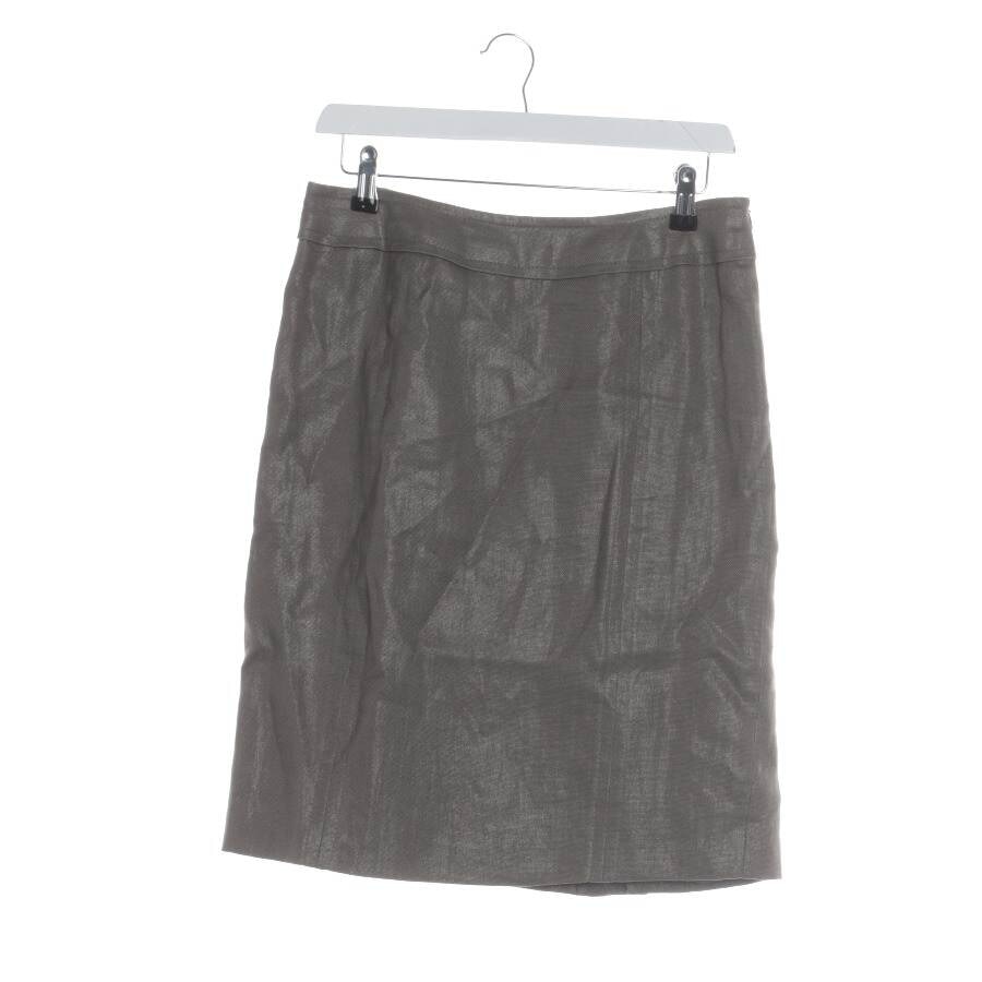 Image 1 of Linen Skirt 38 Gray in color Gray | Vite EnVogue