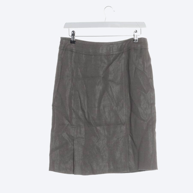 Image 2 of Linen Skirt 38 Gray in color Gray | Vite EnVogue