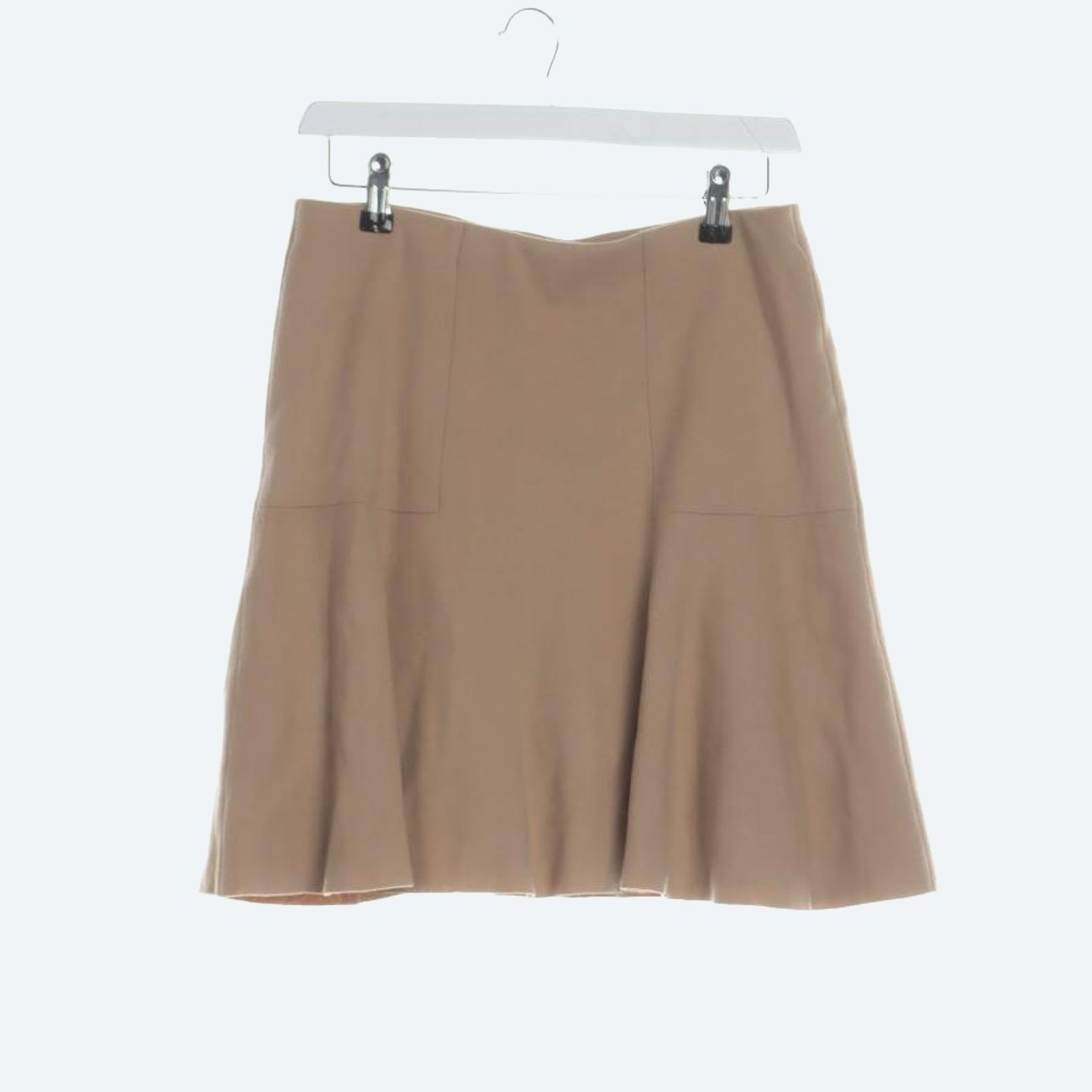 Image 1 of Skirt 38 Camel in color Brown | Vite EnVogue