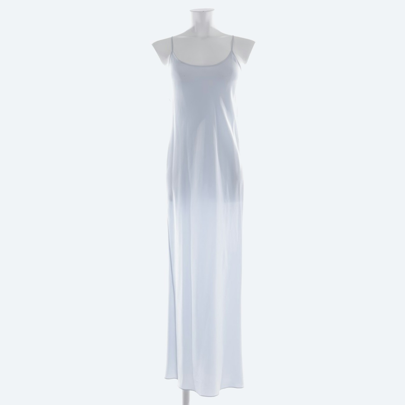 Image 1 of Silk Dress 40 Lightgray in color Gray | Vite EnVogue