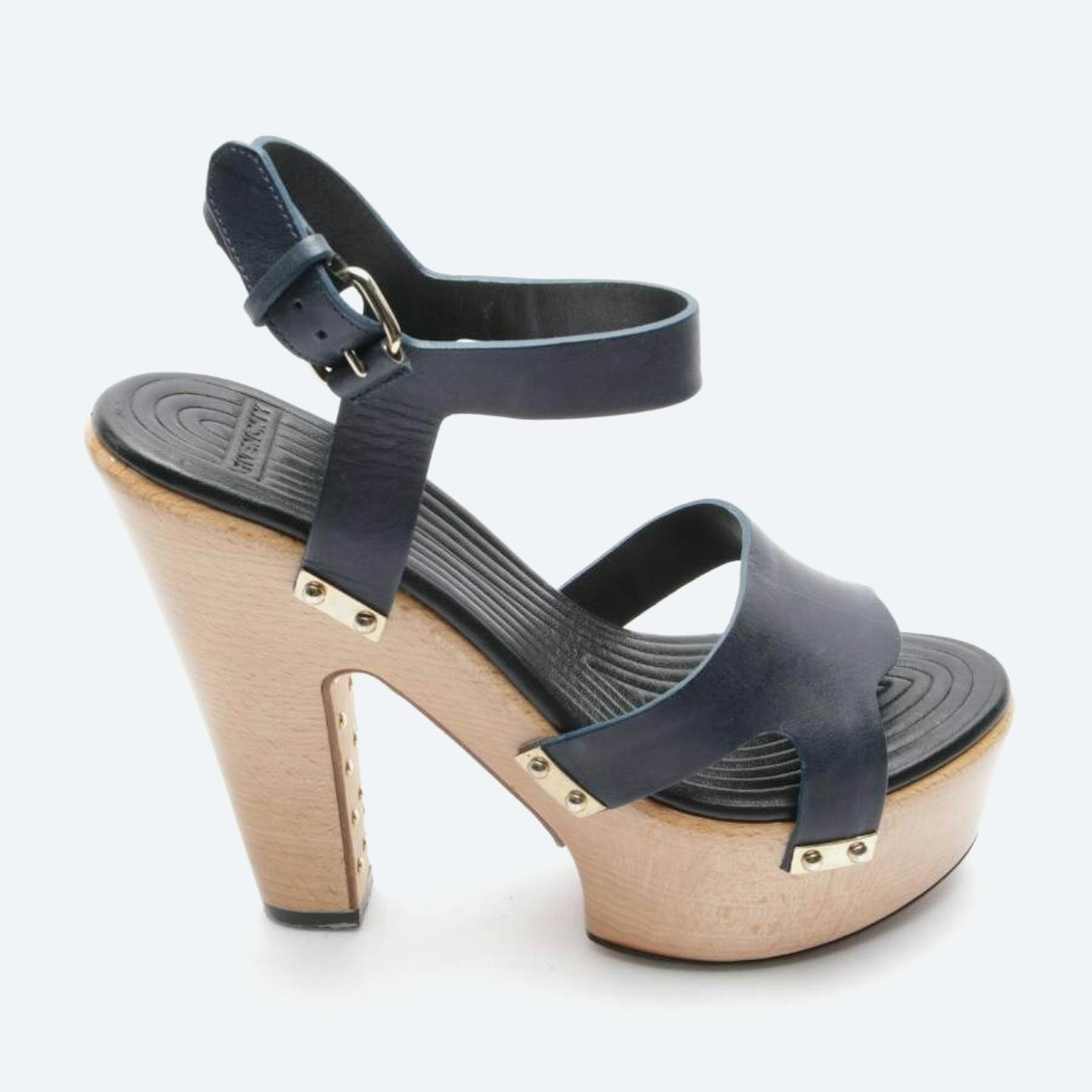 Image 1 of Heeled Sandals EUR 39.5 Blue in color Blue | Vite EnVogue