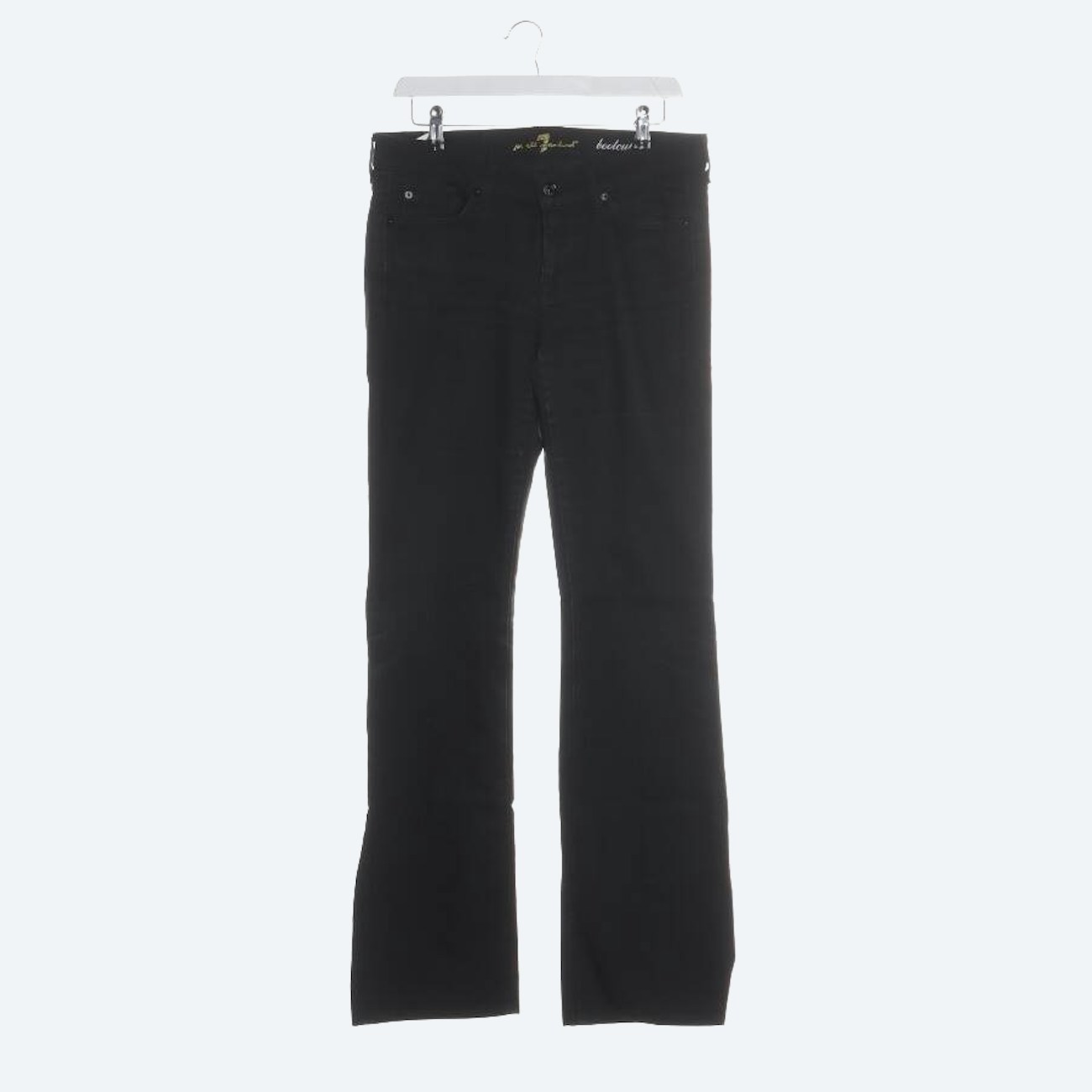 Image 1 of Jeans Flared W29 Black in color Black | Vite EnVogue