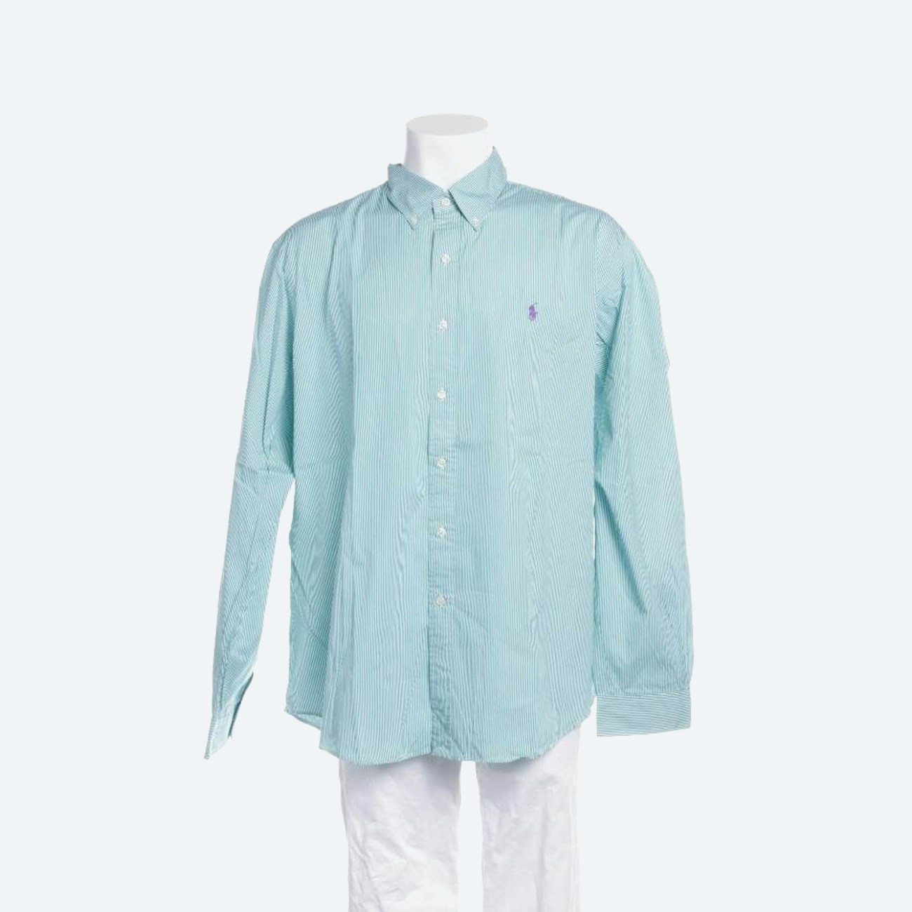 Image 1 of Casual Shirt 2XL Green in color Green | Vite EnVogue