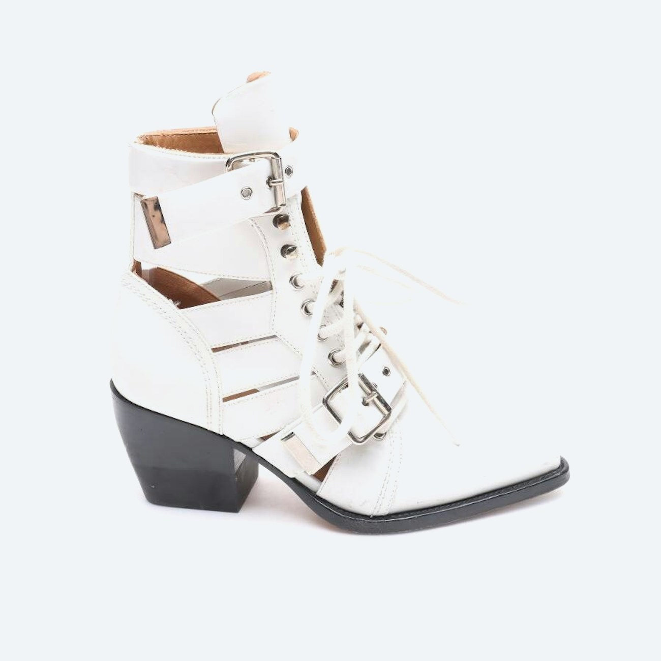 Image 1 of Ankle Boots EUR 37 White in color White | Vite EnVogue