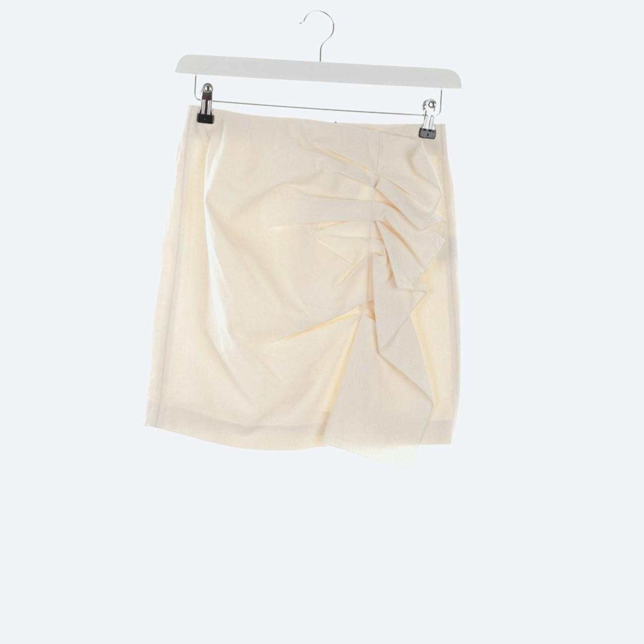Image 1 of Mini Skirt 36 Beige in color White | Vite EnVogue