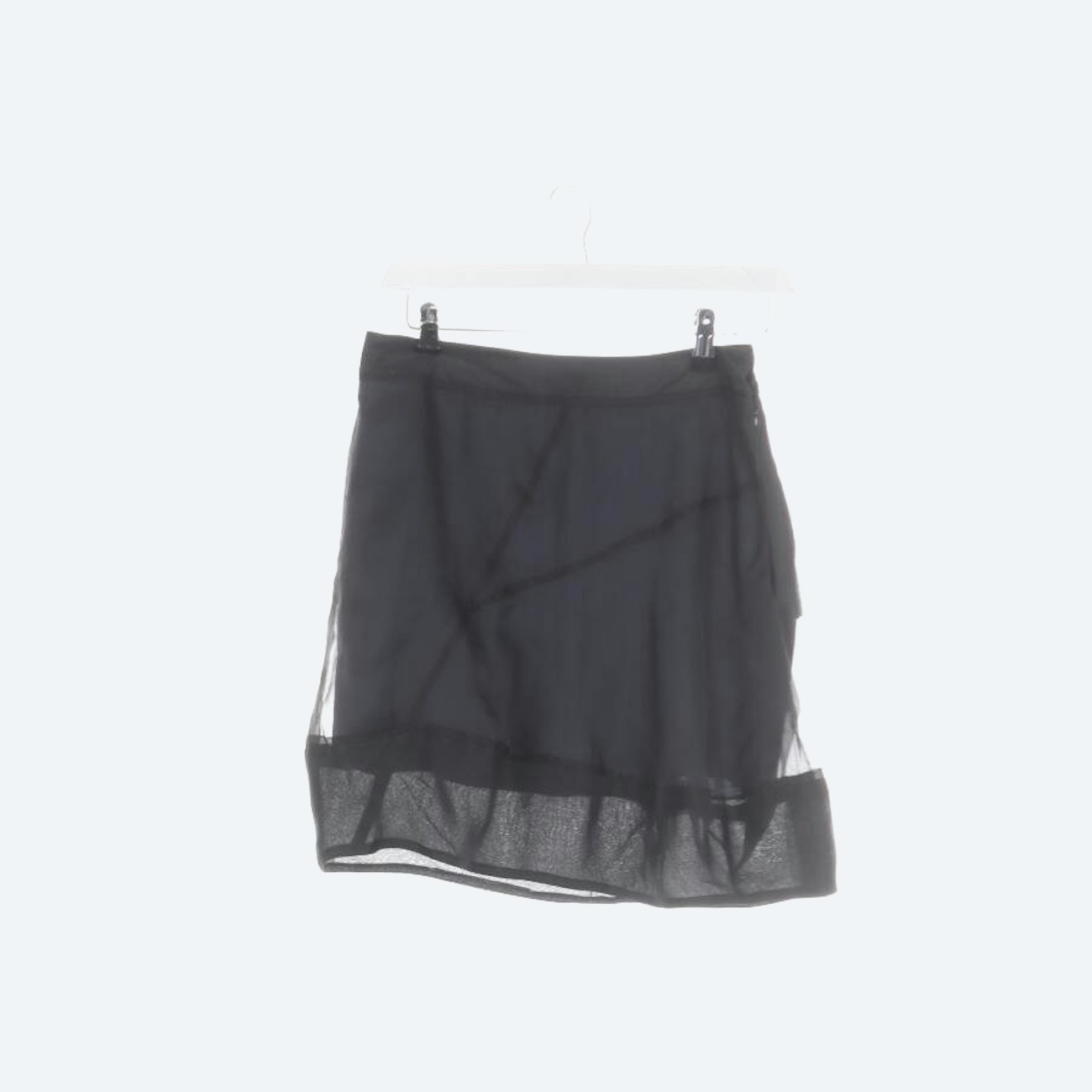 Image 1 of Mini Skirt 32 Dark Gray in color Gray | Vite EnVogue