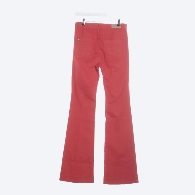 Image 2 of Jeans Flared 38 Red in color Red | Vite EnVogue