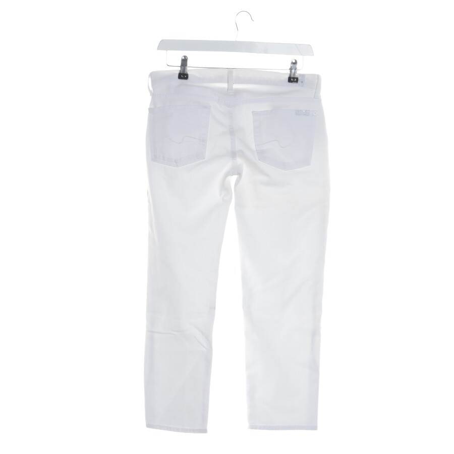 Image 2 of Jeans Straight Fit W27 White in color White | Vite EnVogue