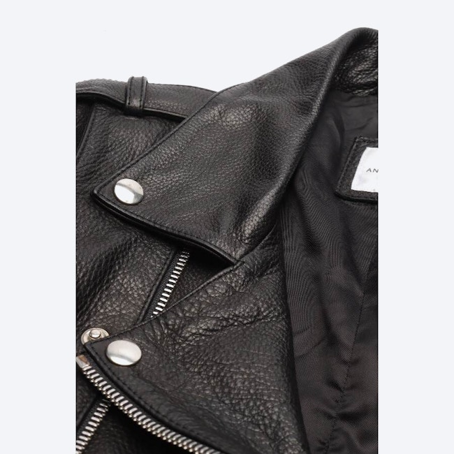 Image 3 of LeatherJacket L Black in color Black | Vite EnVogue