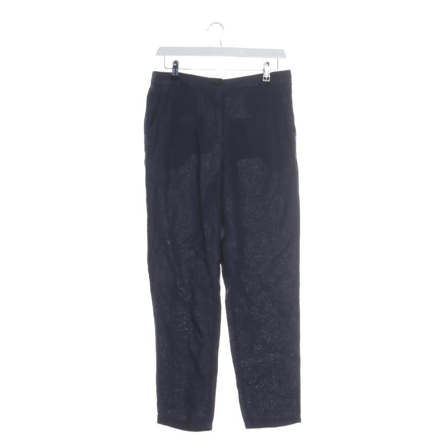 Image 1 of Linen Pants 36 Navy in color Blue | Vite EnVogue