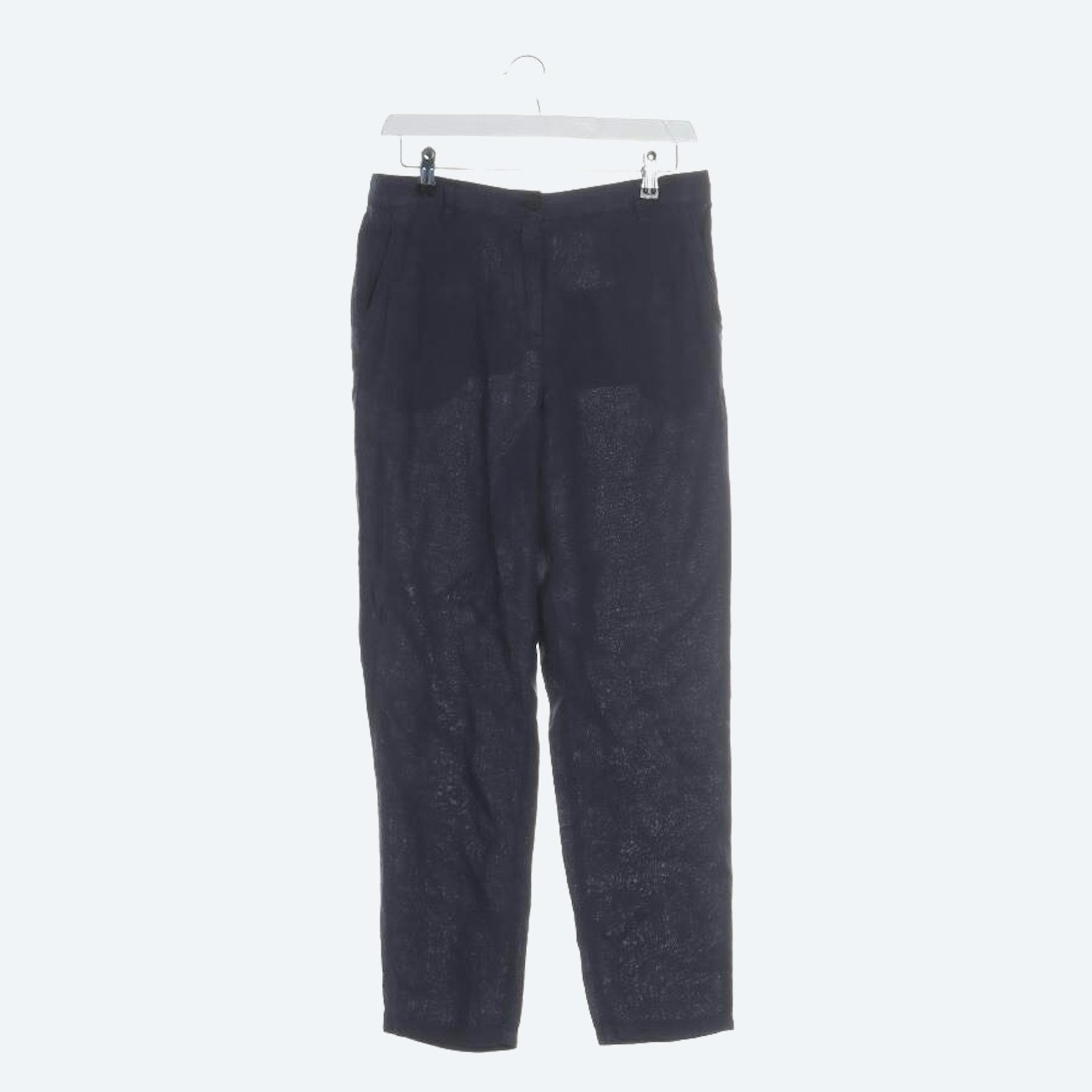 Image 1 of Linen Pants 36 Navy in color Blue | Vite EnVogue