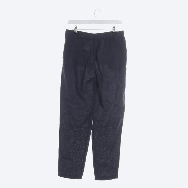Image 2 of Linen Pants 36 Navy in color Blue | Vite EnVogue