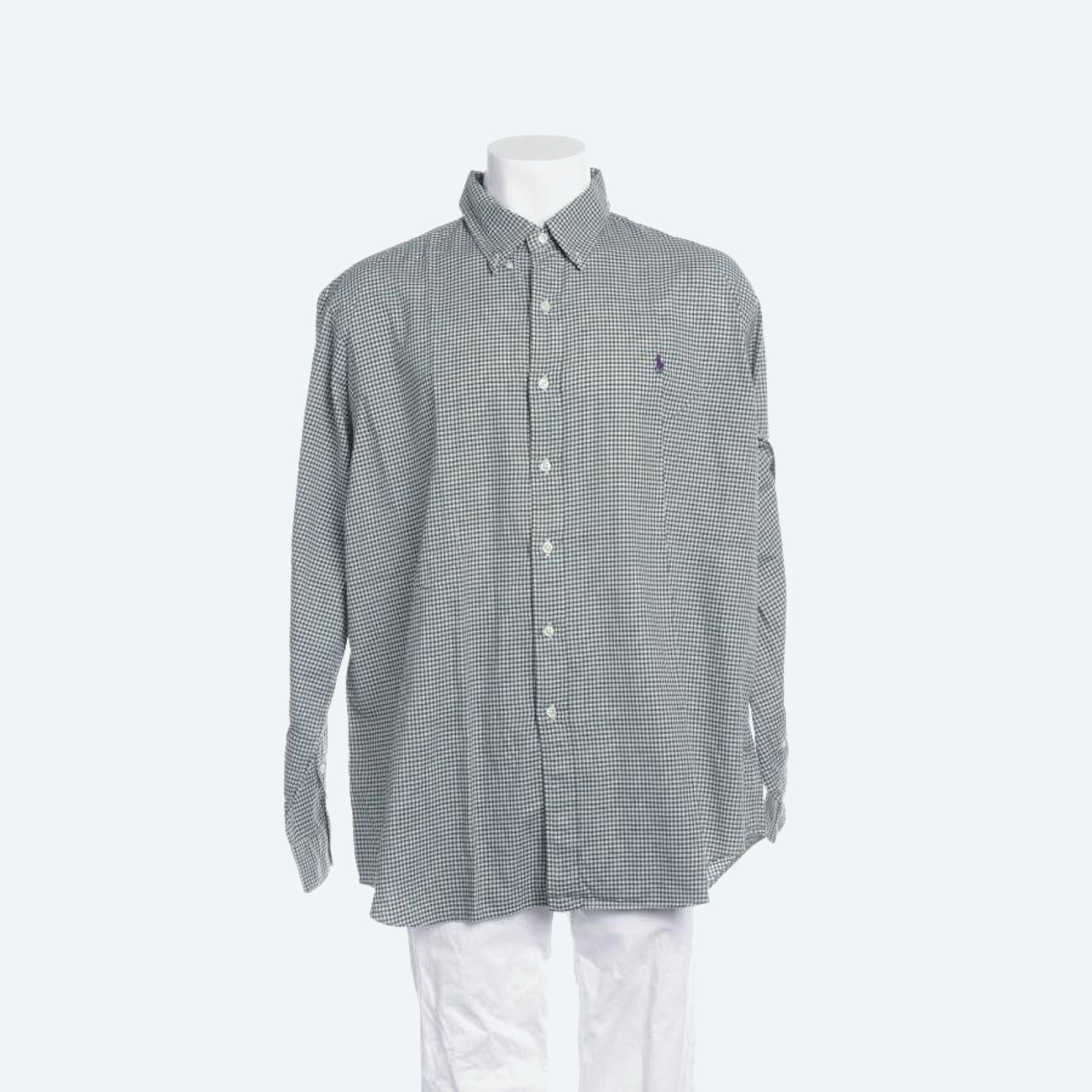 Image 1 of Casual Shirt 2XL Green in color Green | Vite EnVogue