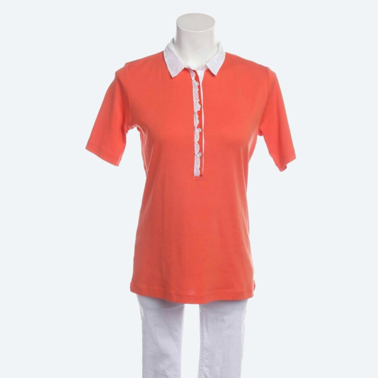 Image 1 of Polo Shirt 40 Dark Orange in color Orange | Vite EnVogue