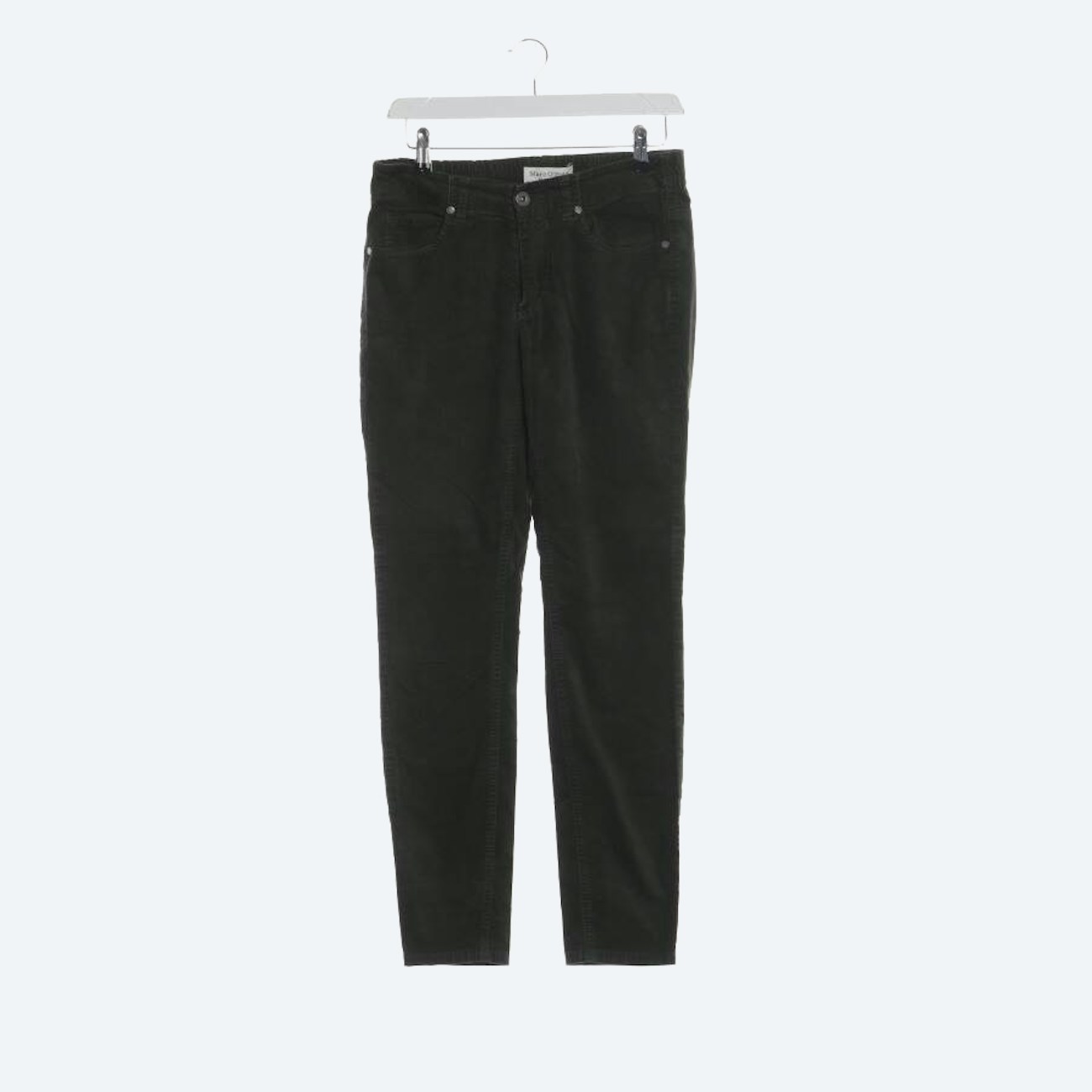 Image 1 of Trousers W28 Dark Green in color Green | Vite EnVogue