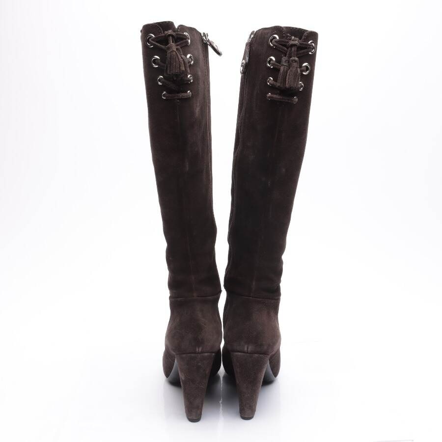Image 3 of Boots EUR 37.5 Brown in color Brown | Vite EnVogue