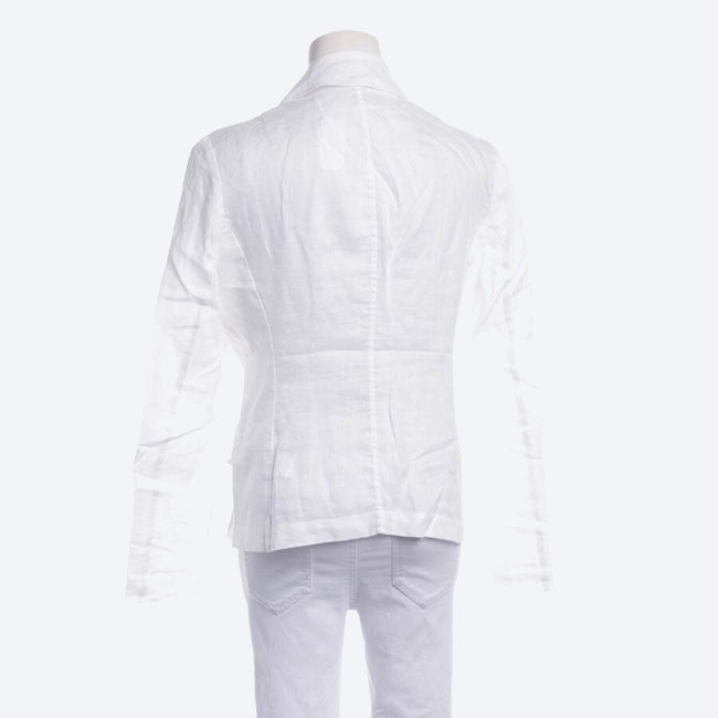 Image 2 of Linen Blazer 40 White in color White | Vite EnVogue