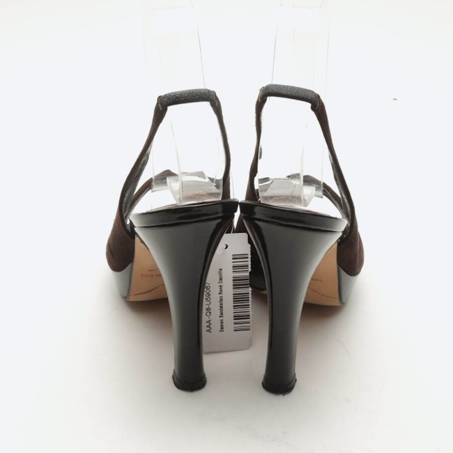 Bild 3 von Sandaletten EUR 39,5 Dunkelbraun in Farbe Braun | Vite EnVogue