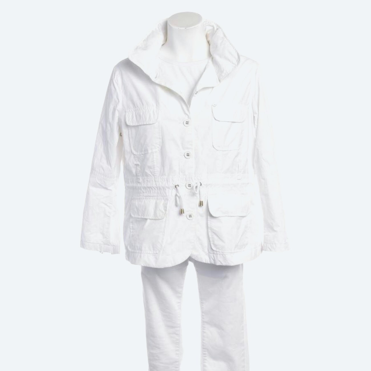 Image 1 of Between-seasons Jacket 48 White in color White | Vite EnVogue